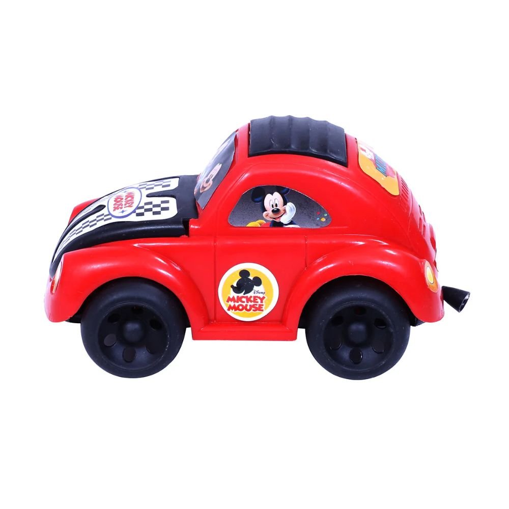 Mickey Mouse Pull String Cars